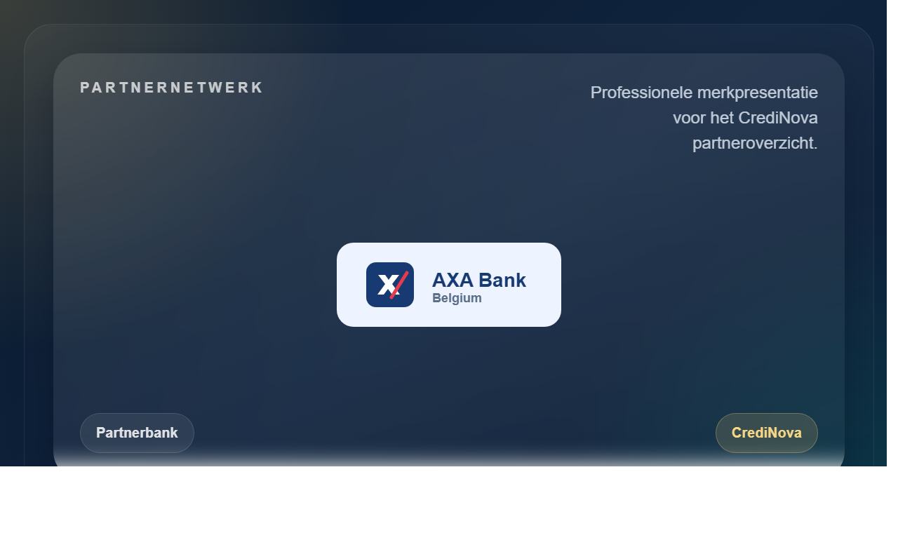 AXA Bank Belgium partnerafbeelding